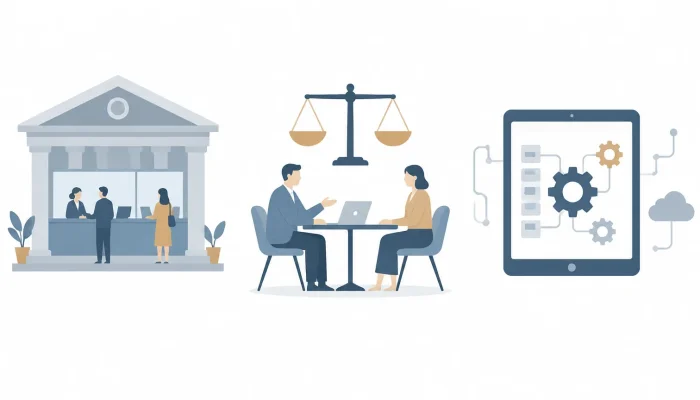 家庭財務目標：橫向對比銀行綜合服務、專業理財顧問諮詢與智能投顧平台的服務特點與家庭需求配對結構